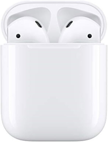 AirPods Wireless Earbuds - Bluetooth Headphones with Lightning Charging Case, 24+ Hours Battery Life, Effortless iPhone Setup