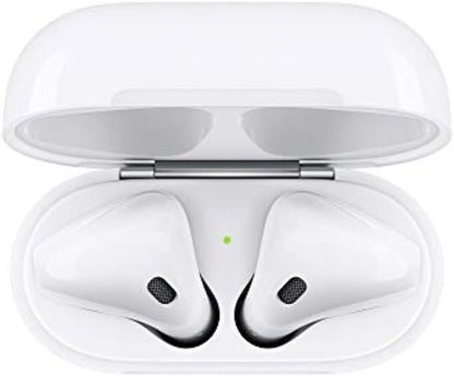 AirPods Wireless Earbuds - Bluetooth Headphones with Lightning Charging Case, 24+ Hours Battery Life, Effortless iPhone Setup